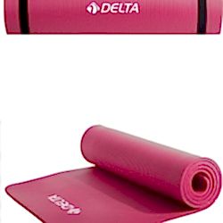 Delta Foam Pilates Minder& Yoga Matı- Fuşya 10mm