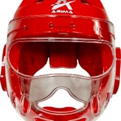 Arıma Taekwondo Camlı kask- Kapalı Kask