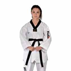 HAŞADO Fitilli Siyah Yaka Taekwondo Elbisesi HAŞADO Fitilli Siyah Yaka Taekwondo Elbisesi